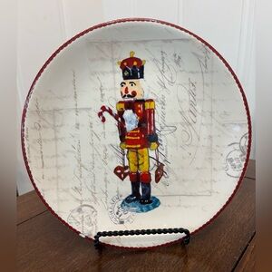 Williams Sonoma Nutcracker Salad Plate 8 5/8" Discontinued